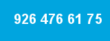 926 476 61 75